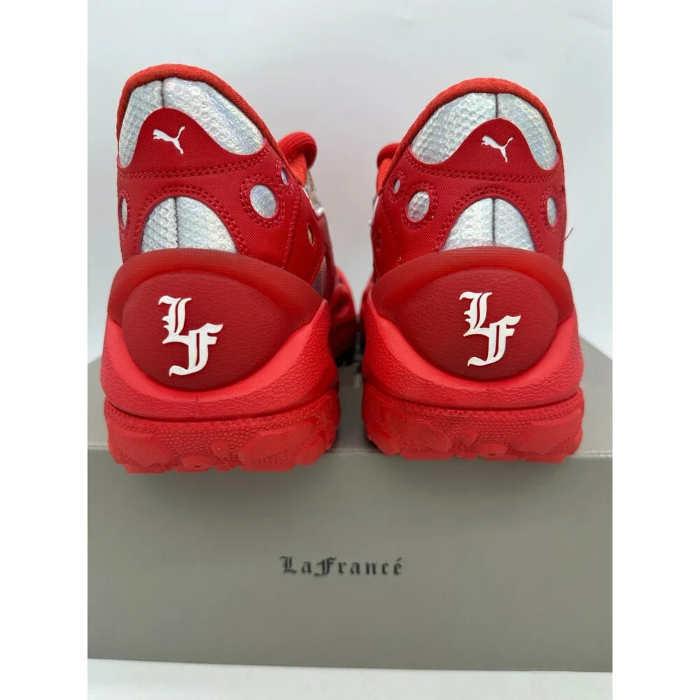 Puma La France RNR X Lamelo Ball Men's Size 11.5 Red Athletic Shoes 312715 02